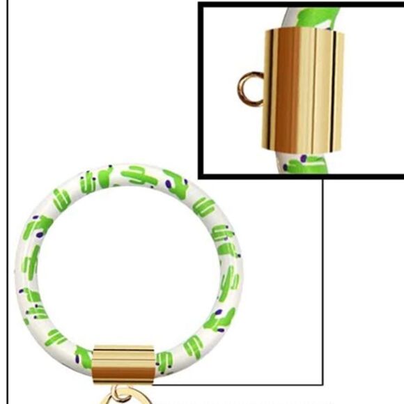 ✨Host Pick ✨ Cactus key ring bracelet - Picture 2 of 4